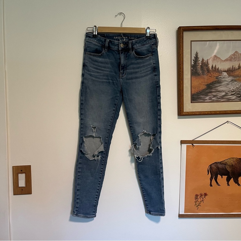 3/$15 AE Next Level Stretch Skinny Jeans